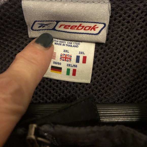 NWOT Reebok Men’s XXL Windbreaker - Picture 4 of 9